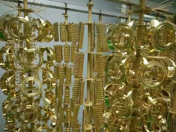 Lớp phủ vàng TiN trên trang sức, tiền gửi phún xạ vàng thật 24K trên Đồng hồ, Trang sức mạ vàng PVD